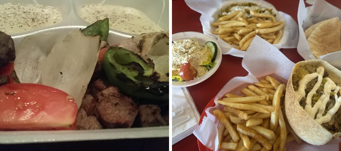 Athens Cafe Menu