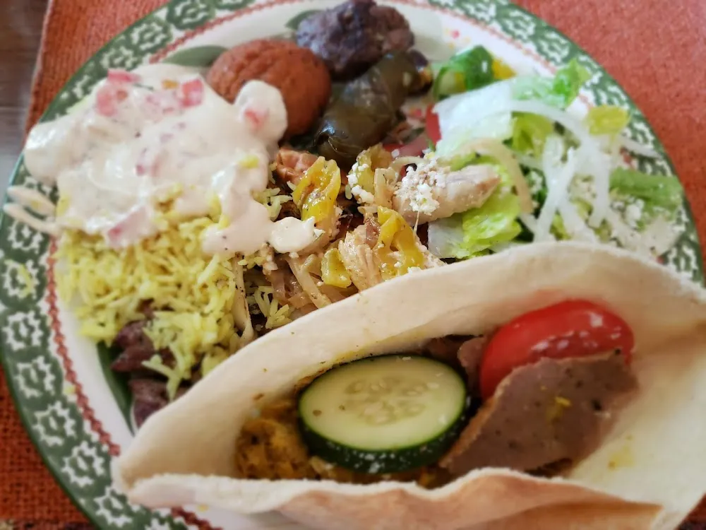 Shared for 2 Combo Platter Includes Practically All the Goodness They Have to Offer